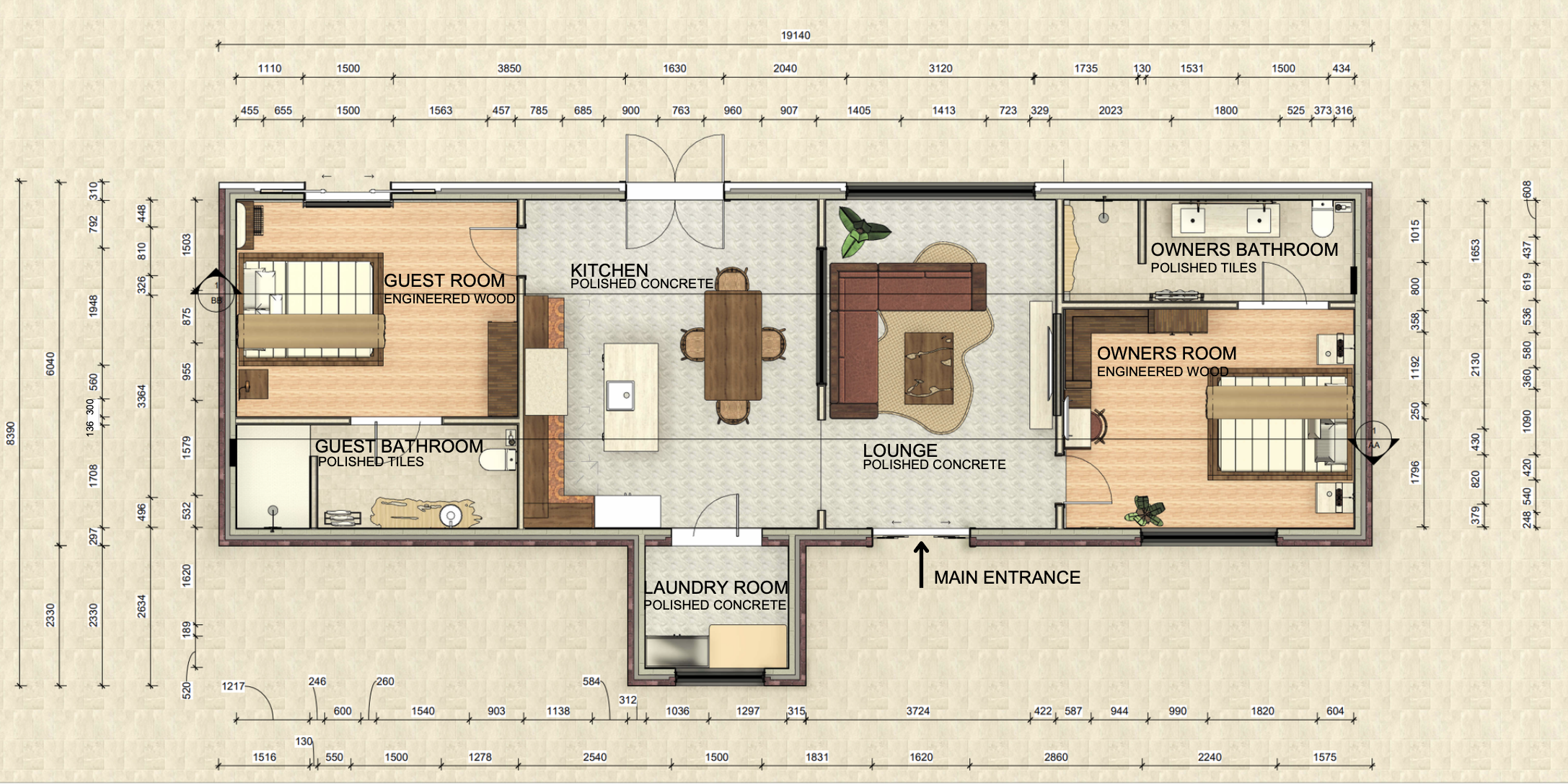 Gillits floor plan